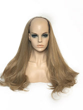 U Part Clip In Hair Extensions | Blow Dry Wavy | Honey Blonde | 24" length | 260 Grams *THICK*