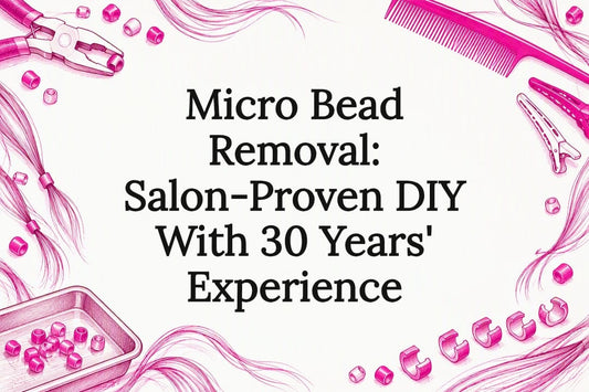 Micro bead removal title card illustration