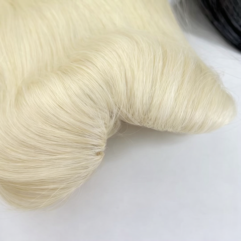Top-Lock V Part Topper Russian Human Hair