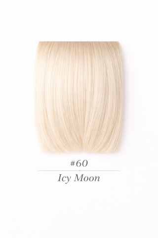 Top-Lock V Part Topper Russian Human Hair