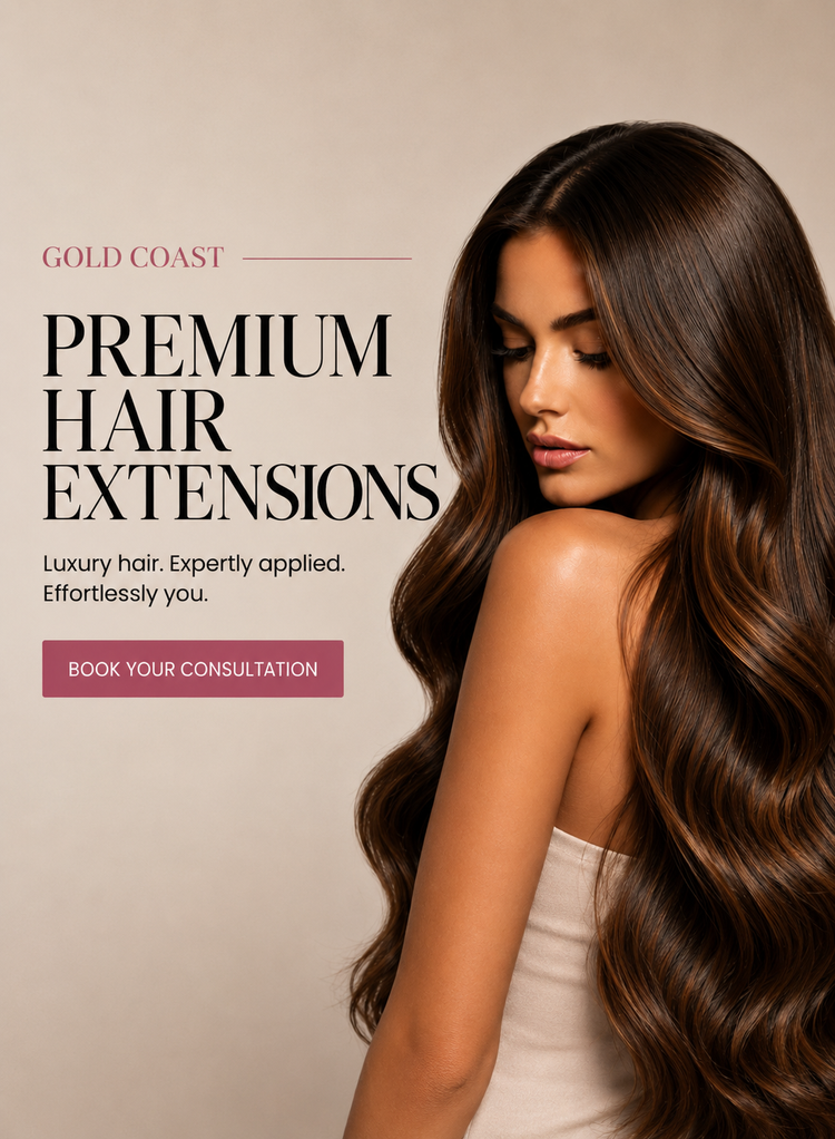 Luxury invisible hair extensions by HairLocks Gold Coast