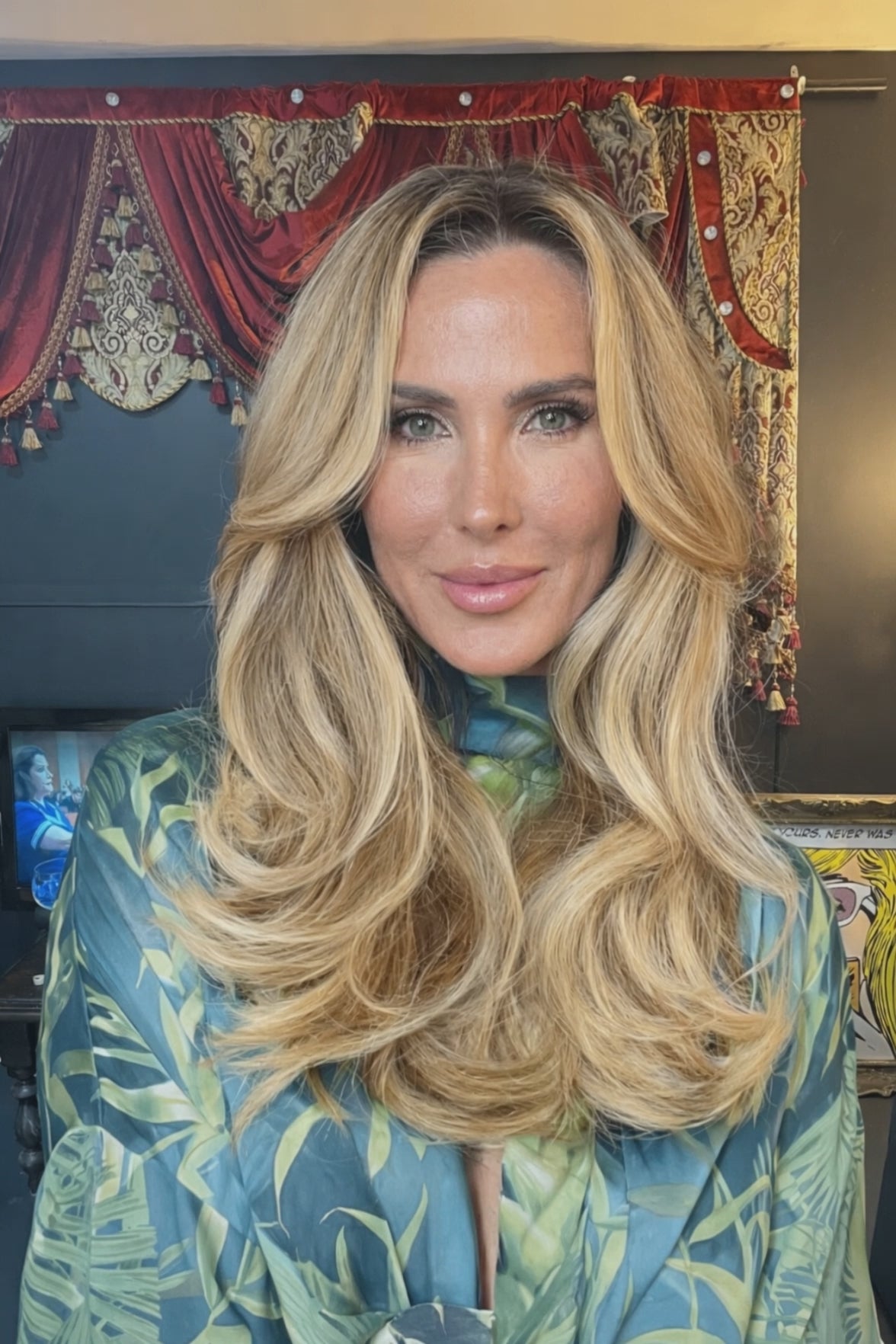 Top-Lock V Part Topper Russian Human Hair