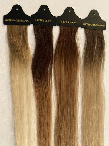 Top-Lock V Part Topper Russian Human Hair