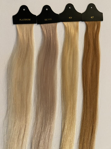 Top-Lock V Part Topper Russian Human Hair