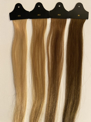 Top-Lock V Part Topper Russian Human Hair