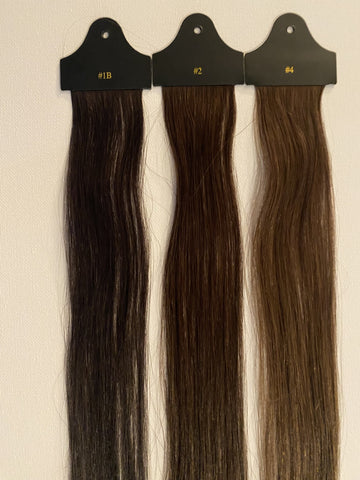 Top-Lock V Part Topper Russian Human Hair