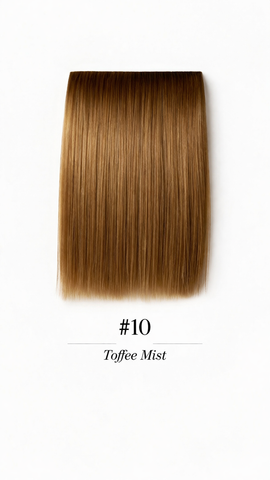 Top-Lock V Part Topper Russian Human Hair