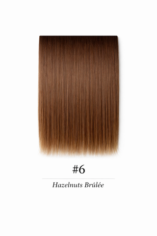 Top-Lock V Part Topper Russian Human Hair