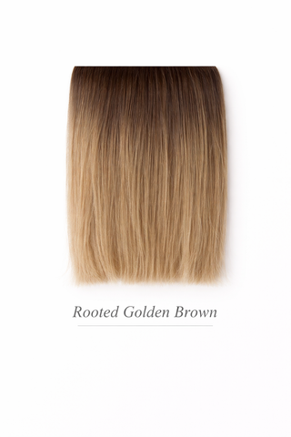 Top-Lock V Part Topper Russian Human Hair