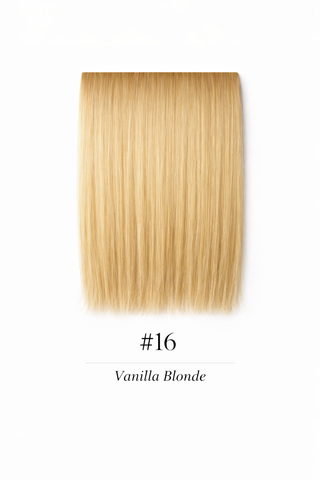 Top-Lock V Part Topper Russian Human Hair