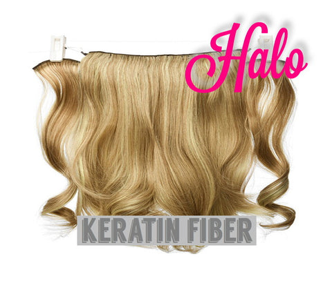 Halo Extensions | Hair Piece | 18" Length | 185 grams | Cream Blonde