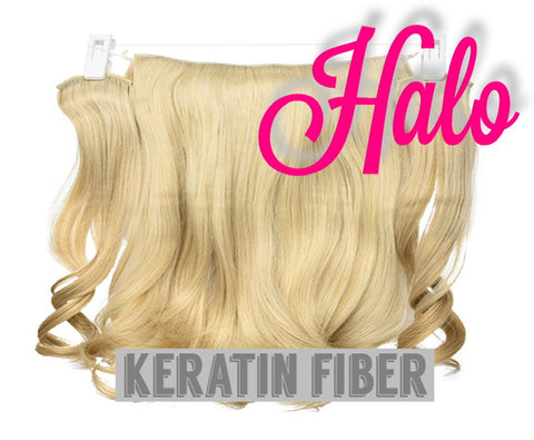 Halo Extensions | Hair Piece | 18" Length | 185 grams | Sand & Vanilla